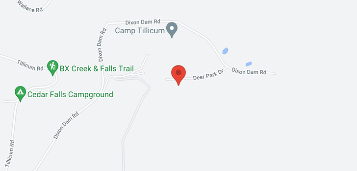 map of 7337 Deer Park Drive